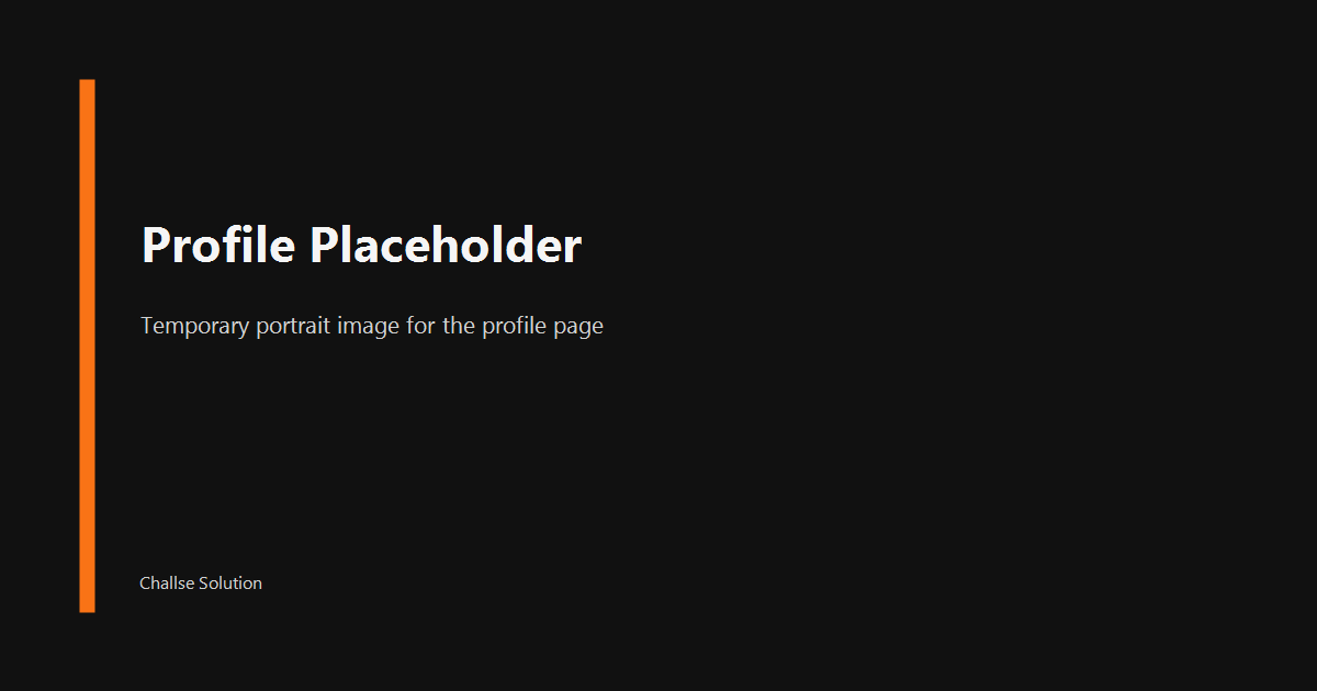 プロフィール用ダミー画像